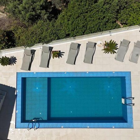 Villa Vuna - Private Pool -Sea View La Canea Esterno foto
